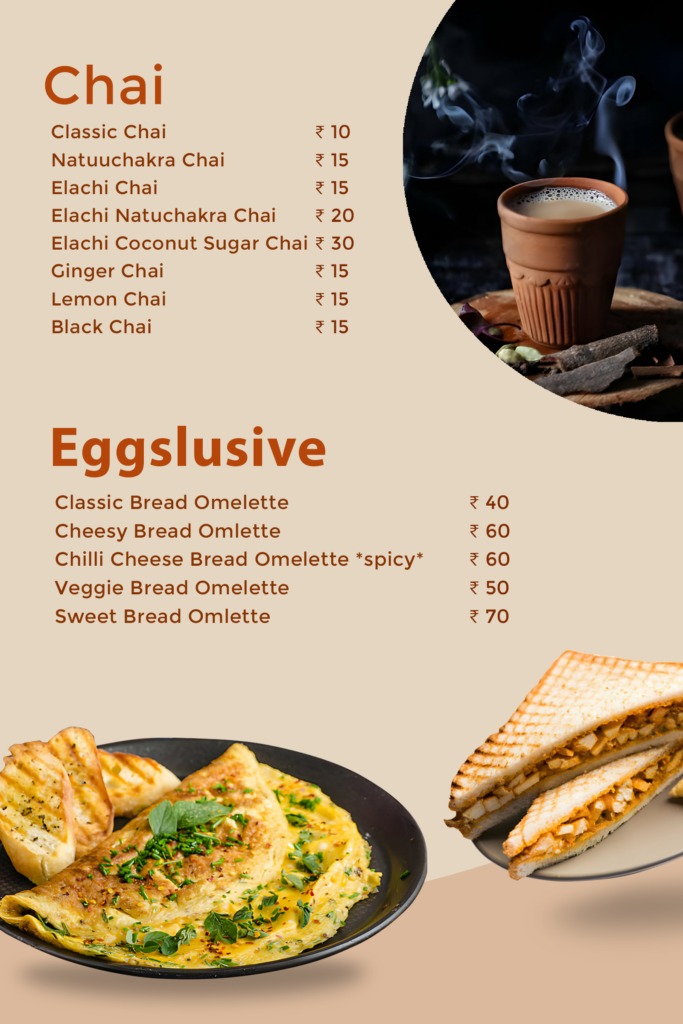 Chai & Eggslusive
